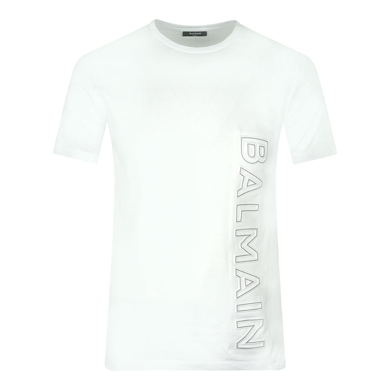 Balmain AH0EG010BC22 CPB White T-Shirt