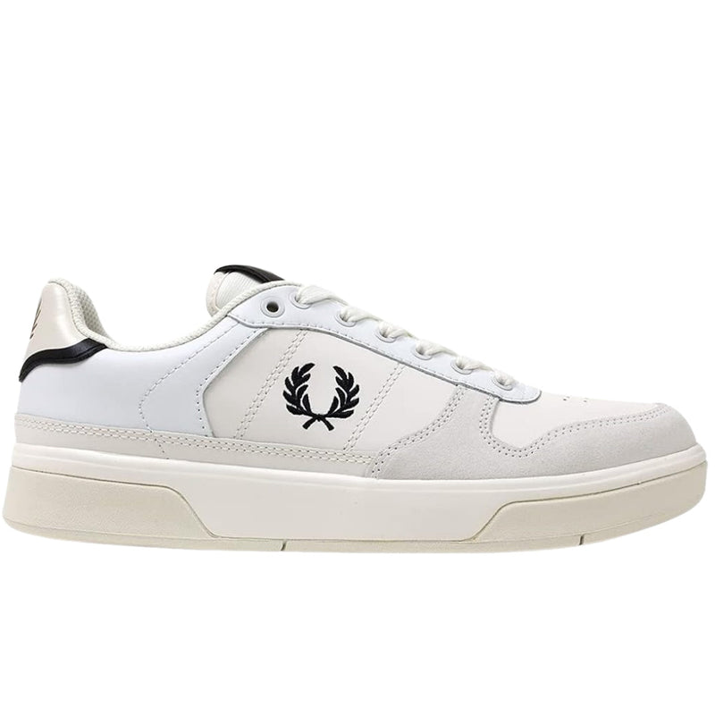 Fred Perry Mens B1260 303 Trainers White