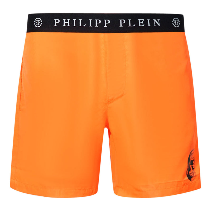 Philipp Plein CUPP14M01 50 Orange Swim Shorts
