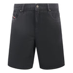 Diesel D-Strukt-Short Black Shorts