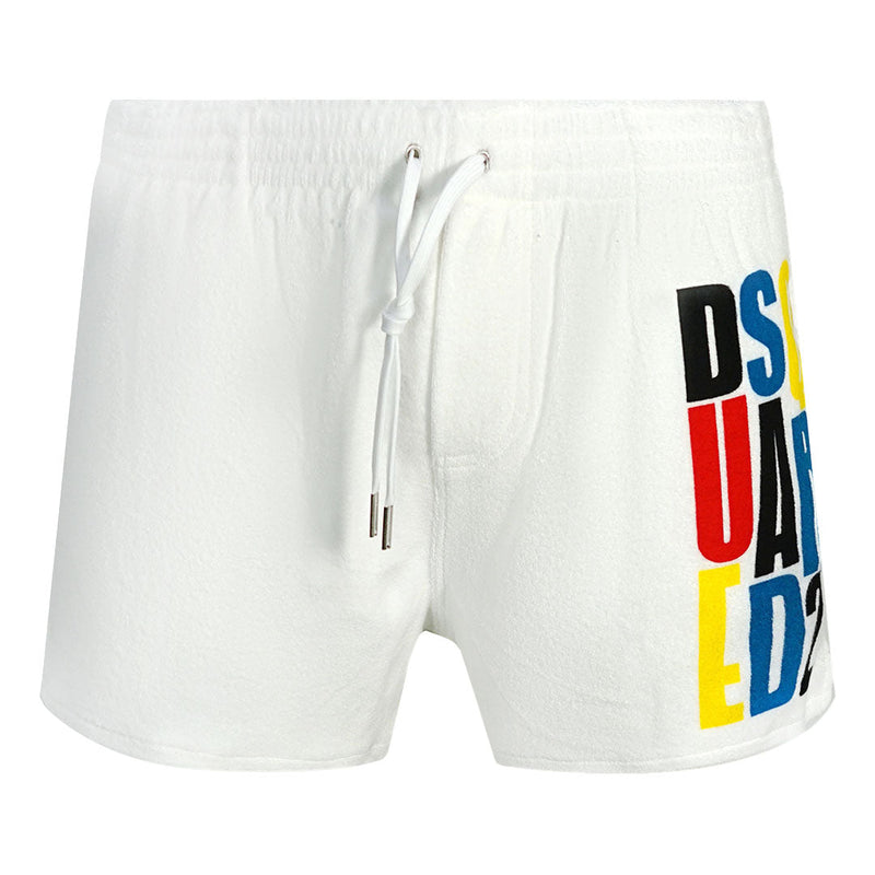 Dsquared2 D7B644610.12848 White Swim Shorts