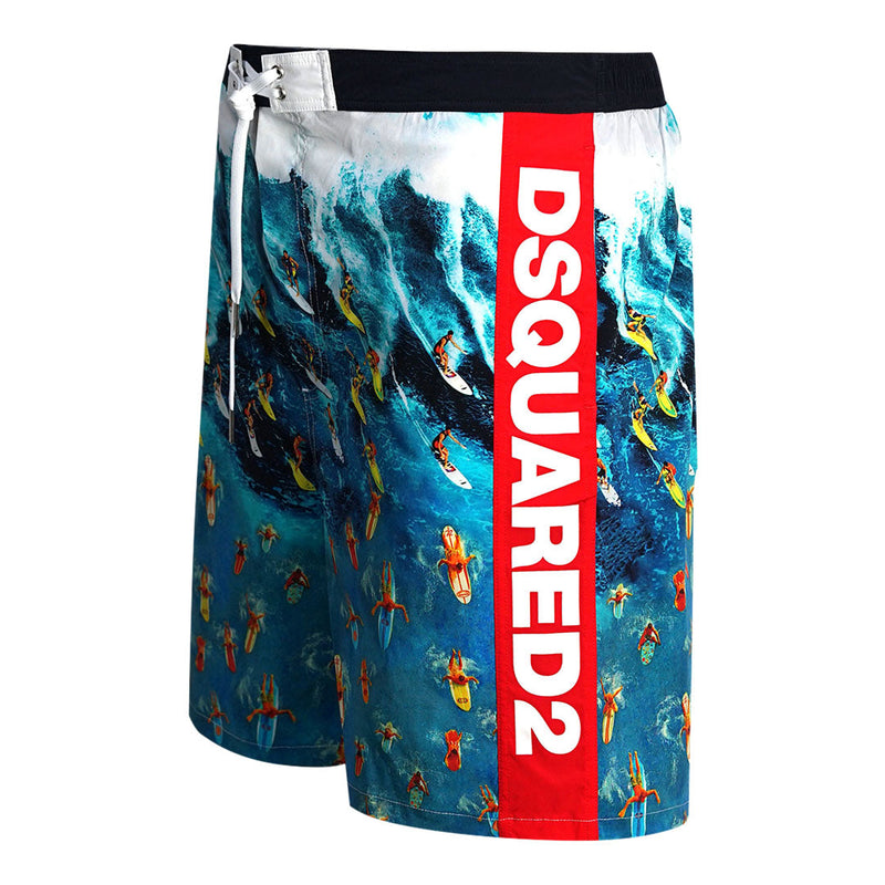 Dsquared2 D7BMA4950 43348 Blue Swim Shorts