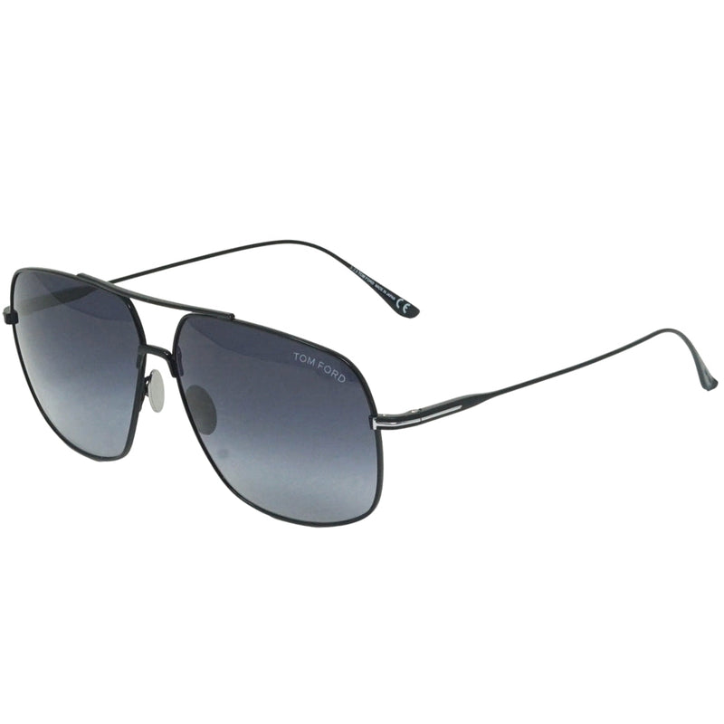 Tom Ford John-02 FT0746 01W Black Sunglasses