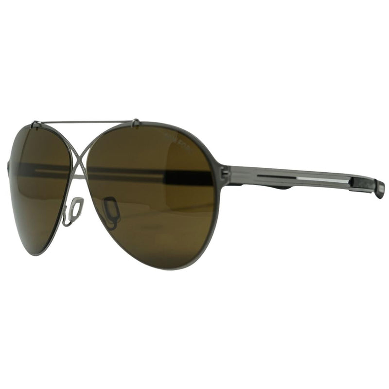 Tom Ford Rocco FT0828 14J Silver Sunglasses
