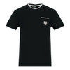 Kenzo Branded Pocket Logo Black T-Shirt