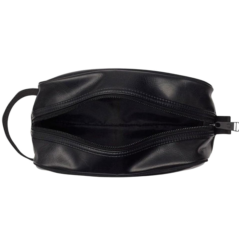 Fred Perry Arch Branded PU Washbag Black Bag