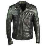 Diesel L-Ingran Biker Leather Jacket