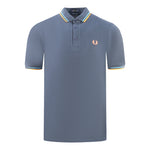 Fred Perry Twin Tipped Blackberry Polo Shirt