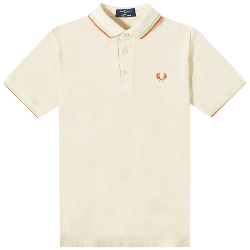 Fred Perry Mens M102 P57 Polo Shirt Beige