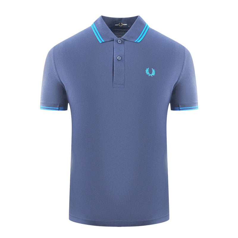 Fred Perry Twin Tipped M3600 P38 Navy Blue Polo Shirt