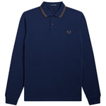 Fred Perry Mens M3636 143 Polo Shirt Blue