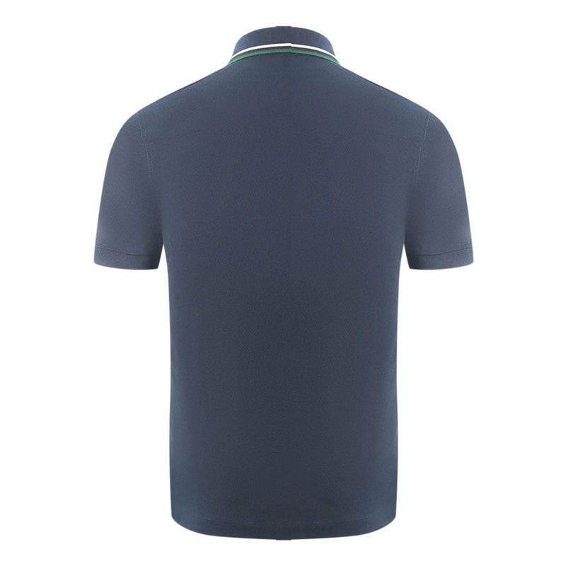 Fred Perry Twin Tipped Collar Navy Blue Polo Shirt