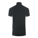 Aquascutum P00323 99 Black Polo Shirt