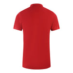 Aquascutum P00423 52 Red Polo Shirt