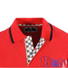 Aquascutum P01323 52 Red Polo Shirt