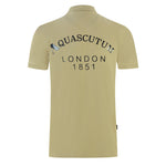 Aquascutum P01423 12 Beige Polo Shirt