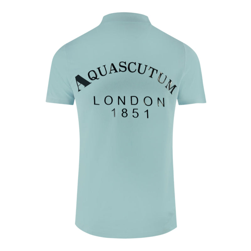 Aquascutum P01423 78 Light Blue Polo Shirt