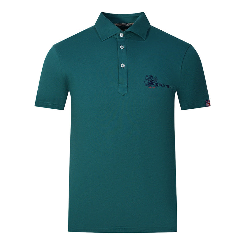 Aquascutum P01723 32 Green Polo Shirt