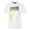 Cavalli Class QXT61I JD060 00053 White T-Shirt