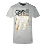 Cavalli Class QXT61I JD060 04965 Grey T-Shirt