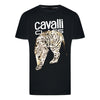 Cavalli Class QXT61I JD060 05051 Logo Black T-Shirt