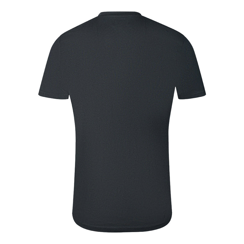 Cavalli Class QXT61I JD060 05051 Logo Black T-Shirt