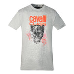 Cavalli Class QXT61J JD060 04965 Grey T-Shirt