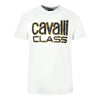 Cavalli Class QXT61Q JD060 00053 White T-Shirt