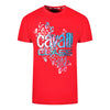 Cavalli Class QXT61T JD060 02000 Red T-Shirt
