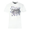 Cavalli Class QXT61U JD060 00053 White T-Shirt