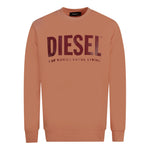 Diesel S-Division-Logo Pink Sweater