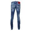 Dsquared2 Slim Jean Distressed Bleach Splatter Effect Jeans