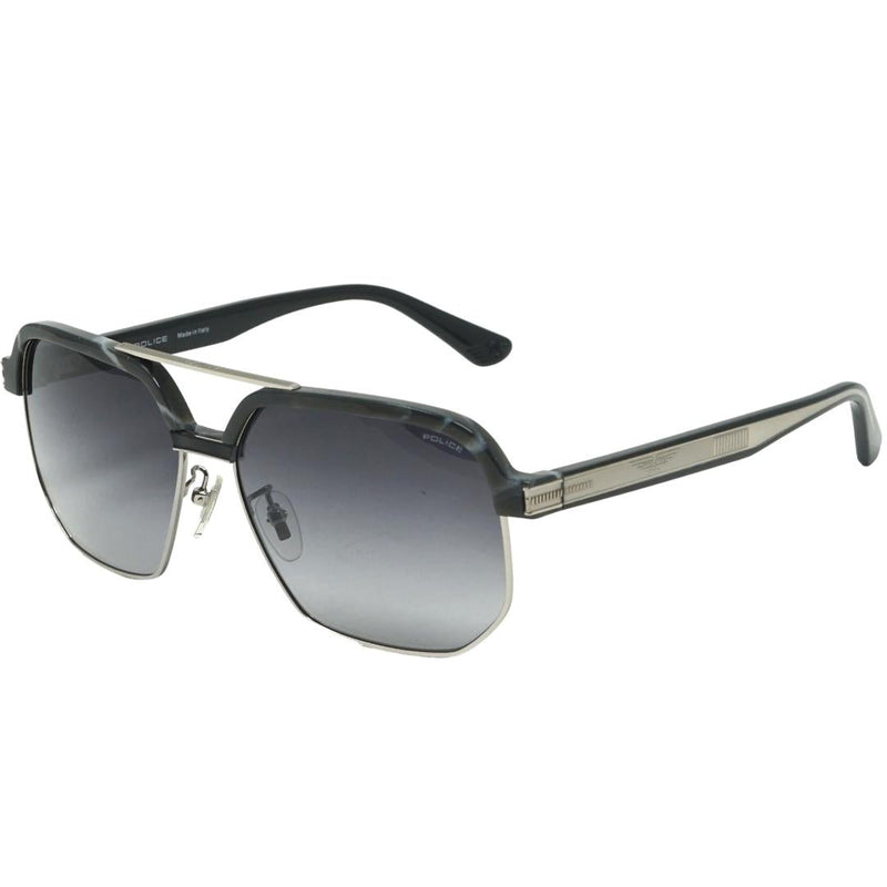 Police SPLF11M 583Y Black Marble Sunglasses