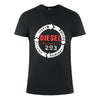 Diesel Mens T-Diegos-C1 900 T-Shirt Black