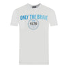 Diesel Only The Brave Circle Logo White T-Shirt