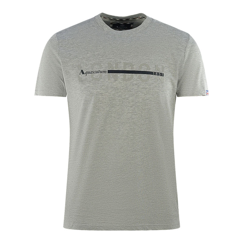 Aquascutum T00423 94 Grey T-Shirt