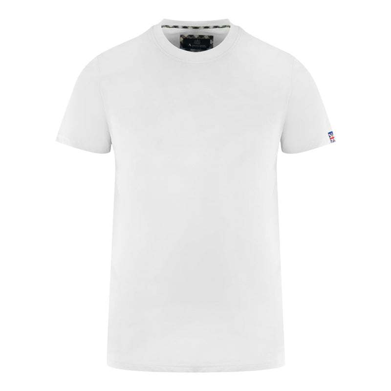 Aquascutum T01023 01 White T-Shirt