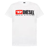 Diesel Mens T-Shirt T-Diego-Division 100 White
