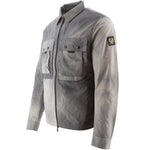 Belstaff Mens Tactical Overshirt Jacket Silver