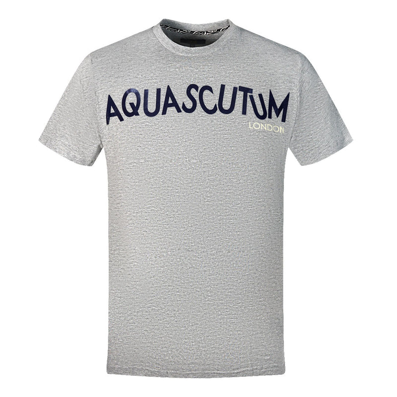 Aquascutum TSIA106 94 Grey T-Shirt