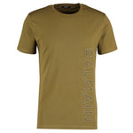 Balmain YH1F022 S8794 EAB Khaki Green T-Shirt
