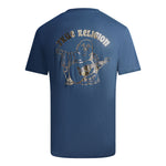 True Religion Buddha Foil Inignia Blue T-Shirt