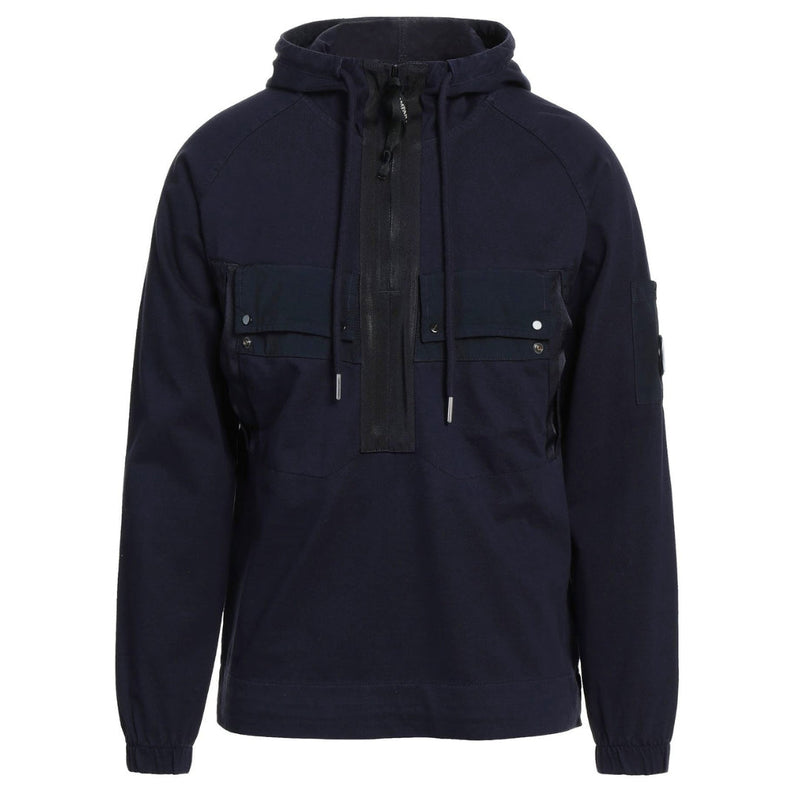 C.P. Company 10CMSS081A 006059M 882 Navy Blue Pullover Hoodie