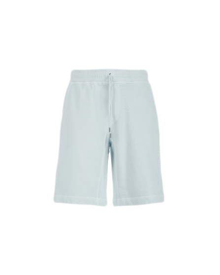 CP COMPANY COTTON RESIST DYED SHORTS IN BABY BLUE