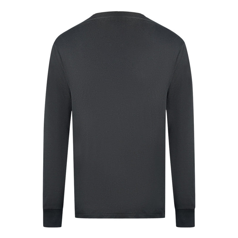 Ralph Lauren Classic Long Sleeve Black T-Shirt