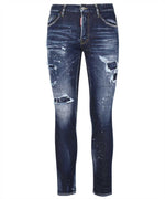 DSQUARED2 SLIM FIT COOL GUY BLUE JEANS