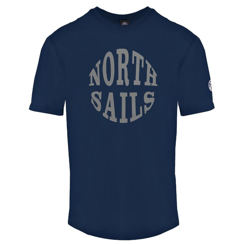 North Sails Circle Logo Navy Blue T-Shirt