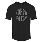 North Sails Circle Logo Black T-Shirt