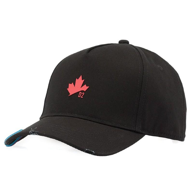 DSQUARED CANADIAN ICON CAP IN BLACK