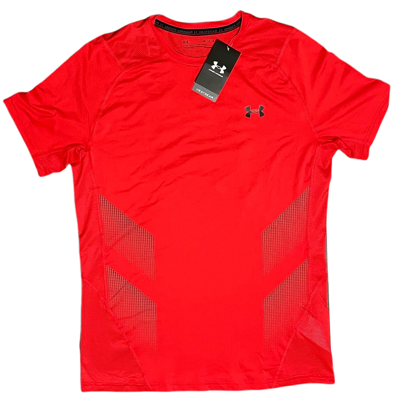 Under Armour HeatGear Fitted T-Shirt - Red